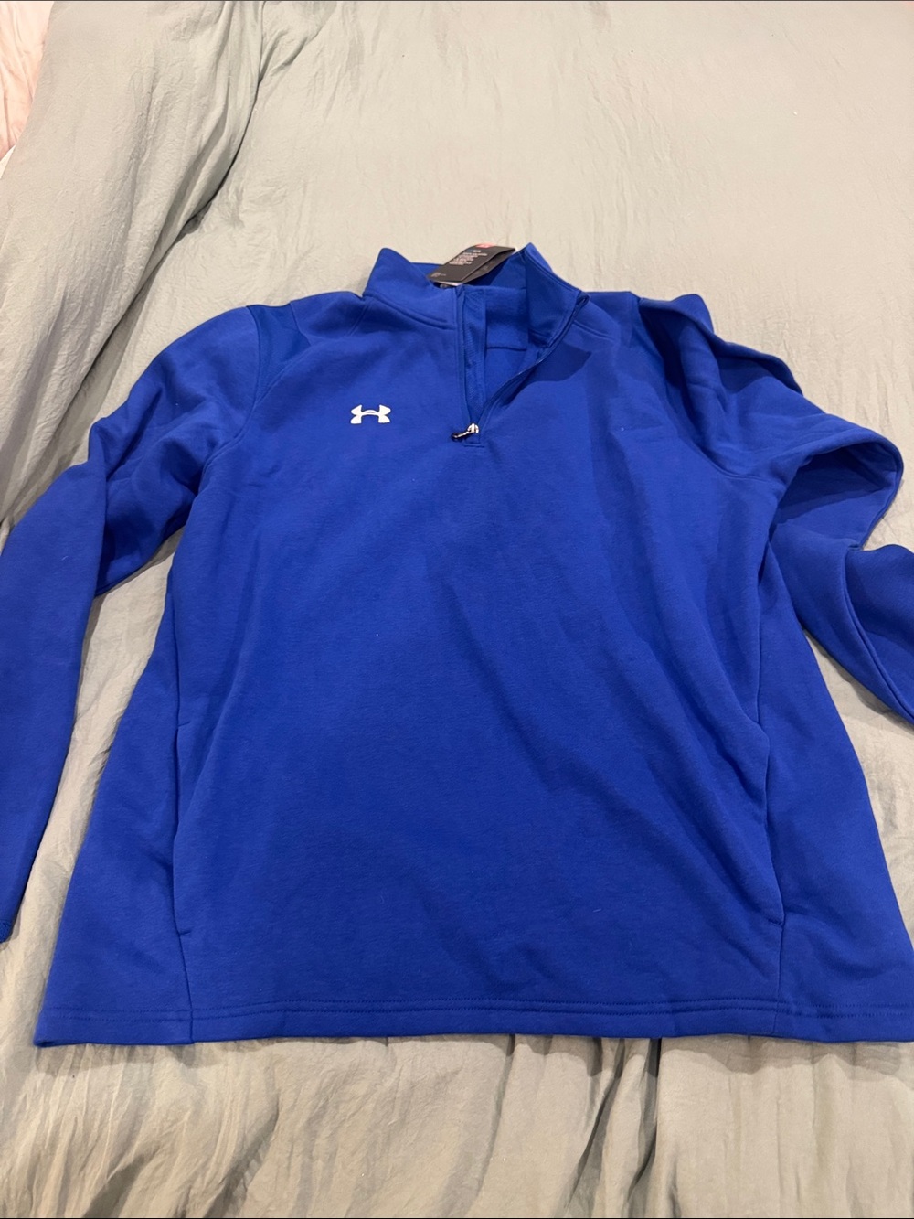 Under Armour Men’s Blue 1/4 Zip Pullover